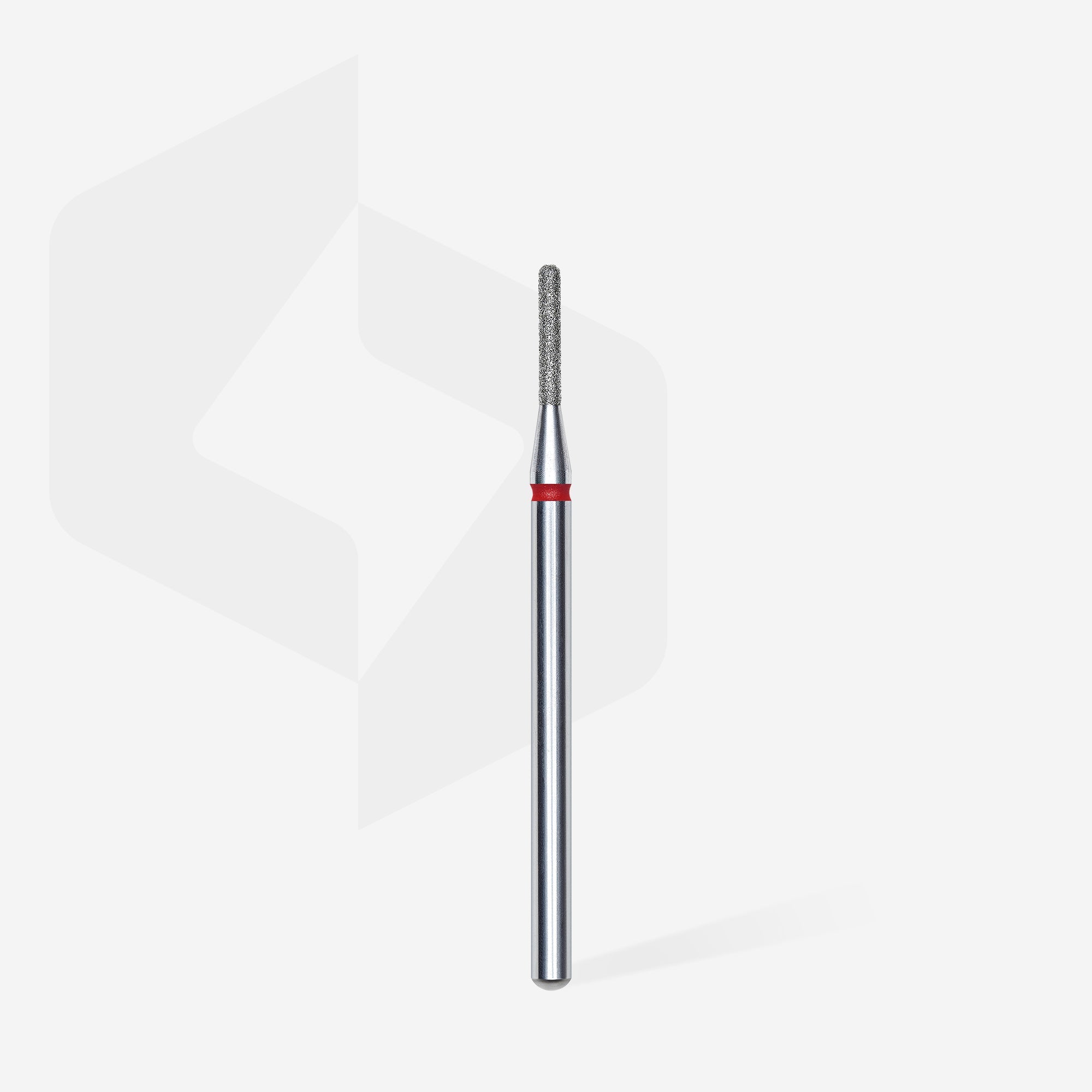 Diamond nail drill bit rounded cylinder red EXPERT head diameter 1,4 mm / working part 8 mm thumbnail 2