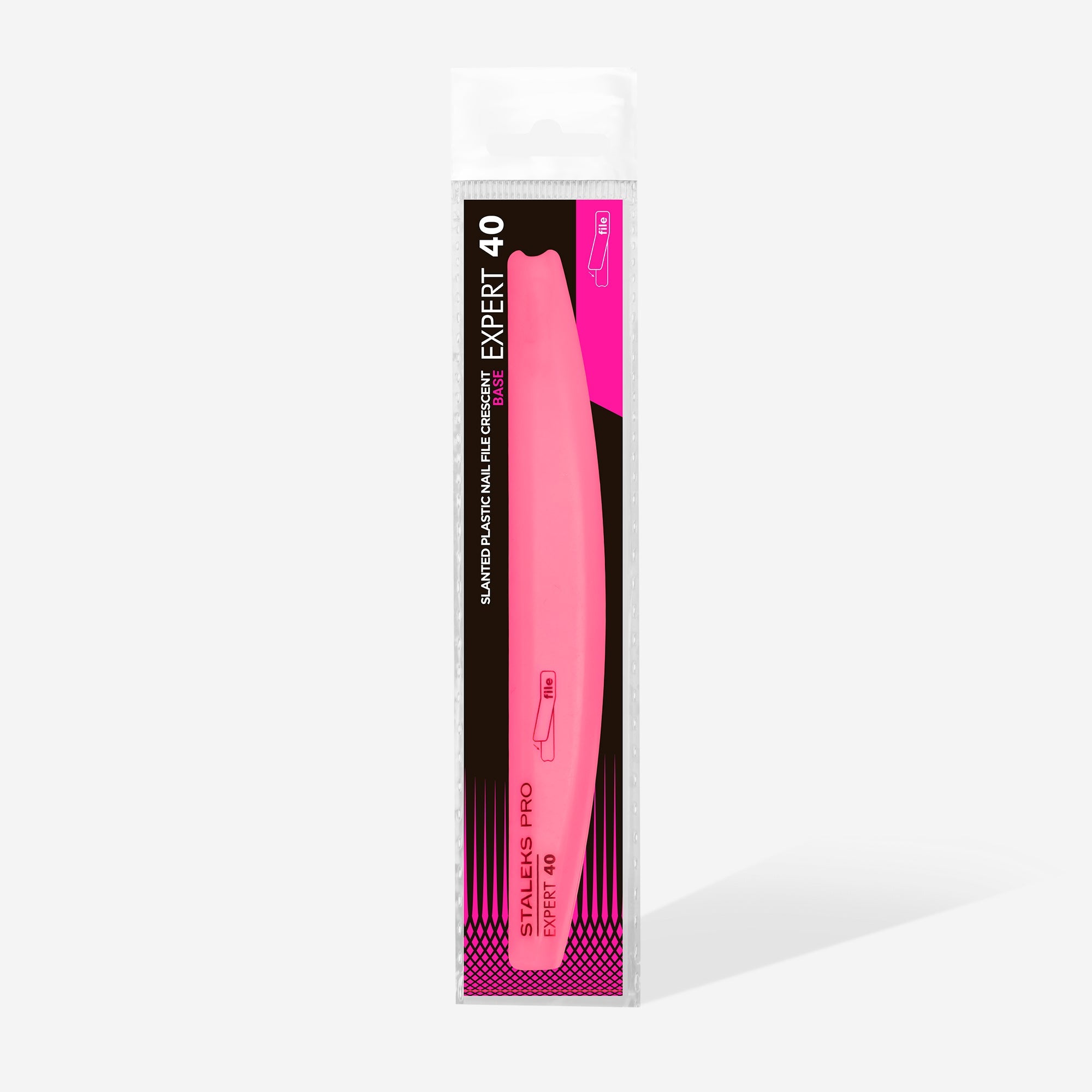 Crescent beveled plastic base for nail file EXPERT 40 thumbnail 4