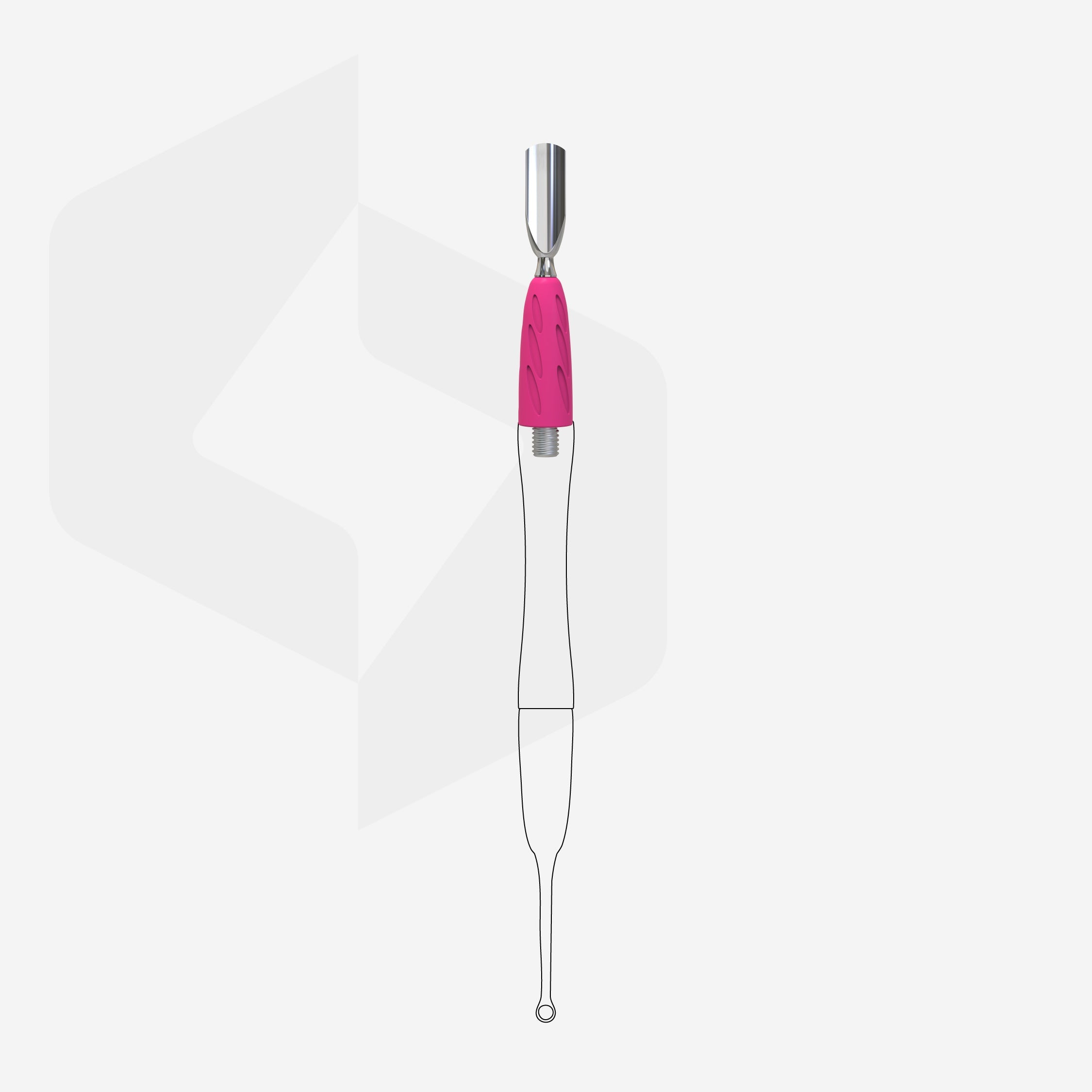 Working part of the pusher Combo UNIQ 16 rounded narrow pusher thumbnail 5