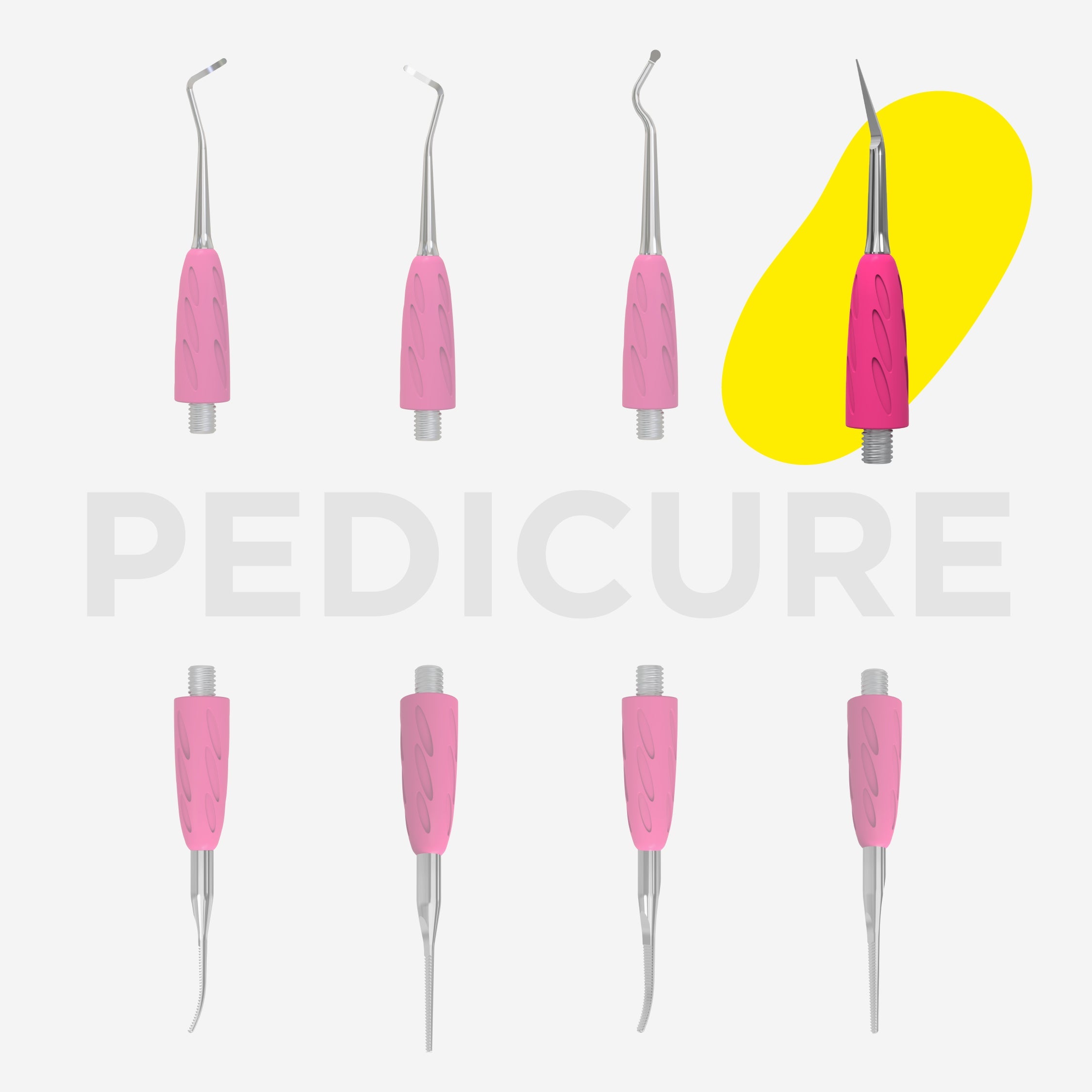 Working part of the pusher Combo UNIQ 34 toenail cleaner thumbnail 3