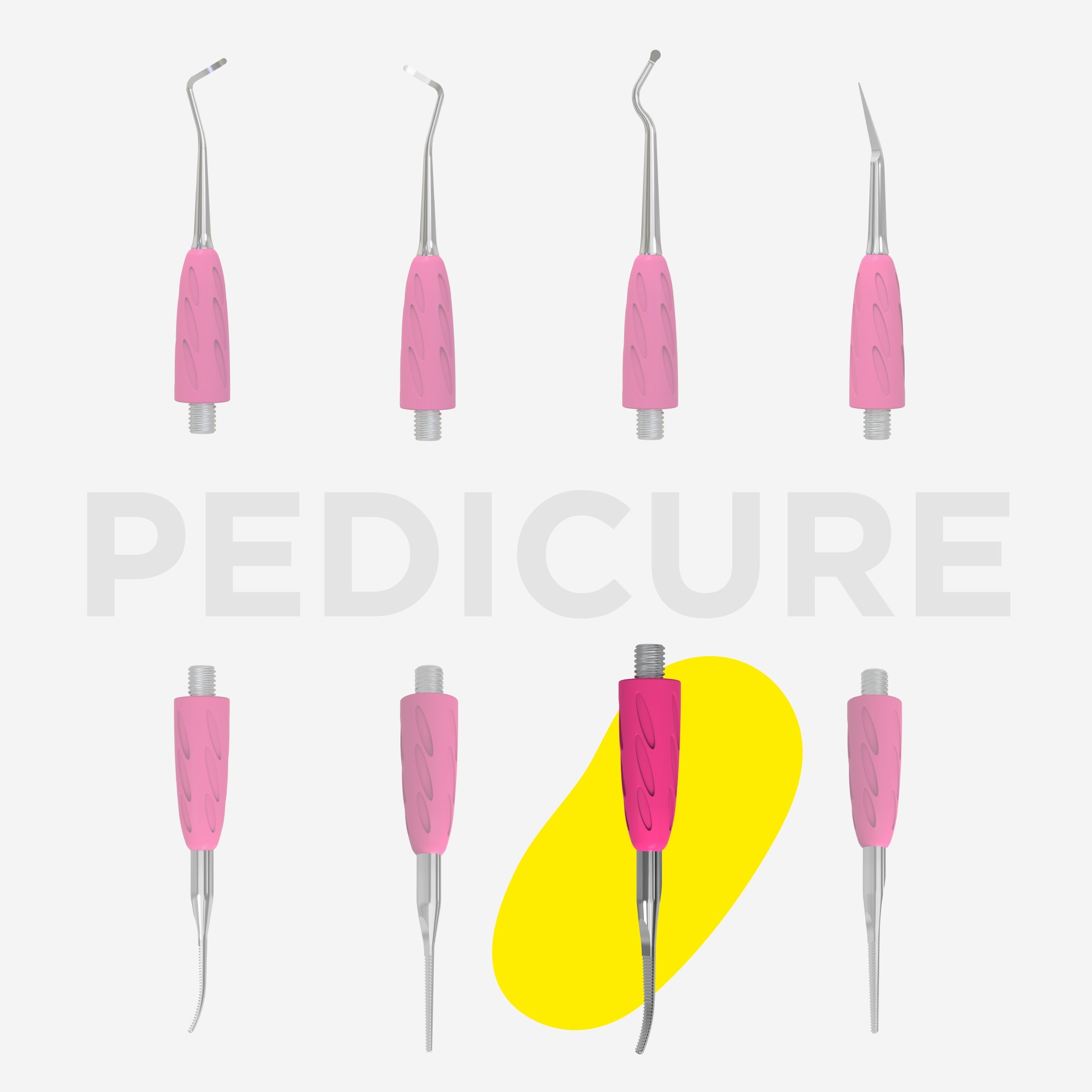 Working part of the pusher Combo UNIQ 37 toenail file with a bent end thumbnail 3